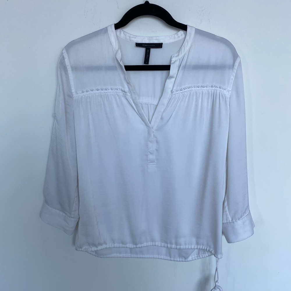 BCBGMaxAzria Evander Blouse